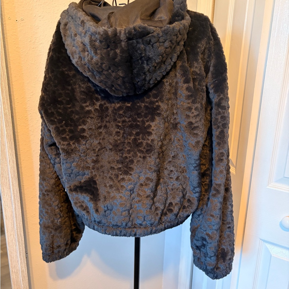 No Boundaries Charcoal Quilted Outerwear